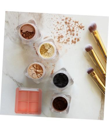 DOITOOL 12 Pcs 4 Eye Shadow Box Highlighters Eyeshadow Makeup Powder Storage Empty Makeup Case Replace Blush - Buy Online on GoSupps.com