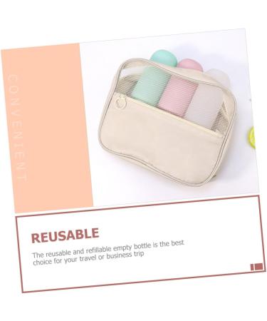 FRCOLOR Shampoo Silica gel travel s for toiletries travel size travel shampoo s travel shampoo containers squeezable silicon tubes flexible pp Miss outdoor squeeze Travel - Buy Online on GoSupps.com