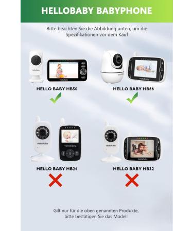 Buy Bouge 5V Charging Cable for HelloBaby HB50 & HB66 - White Replacement Charger - Fast International Shipping - Buy Online on GoSupps.com