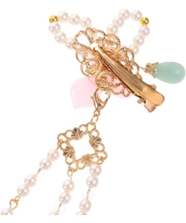 FRCOLOR 1 Set Comb Flower Headpiece Hemfu Hair Clip Hair Clips with Flowers Wedding Headwear Long Hair Clips with Tassels Hanfu Hair Accessories for Children Temperament Hair Clip - Buy Online on GoSupps.com