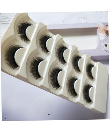 minkissy 5 Pairs Costume Eyelash Reusable Handmade False Eyelashes Adhesive Eyelash Long Lashes Artificial Eyelashes Individual Lashes Makeup Eyelashes Fake Hand Made 3D - Buy Online on GoSupps.com