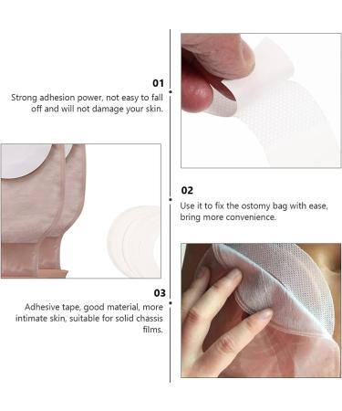 40 Professional Skin Barrier Strips - Leak-Proof Stoma Adhesive Tape | Pressure-Sensitive Fixing Stripes for Ultimate Protection - Buy Online on GoSupps.com