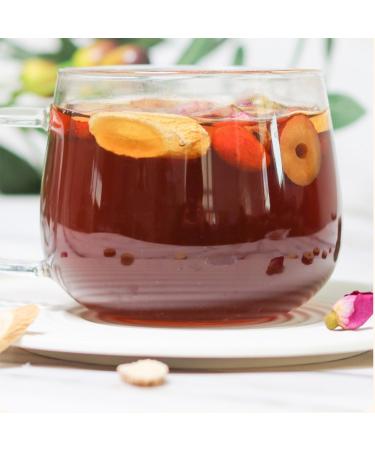 Huangqi Red Jujube Rose Tea Bags 150g Astragalus Root Dried jujube Double petal red rose Black Sugar Red goji berries Red Date Rose Combination Flower and Grass Tea  - Buy Online on GoSupps.com