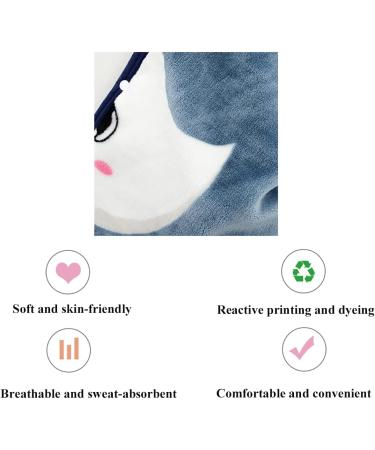 Cozy AWSAD Kids Blanket with Hat | Soft Skin-Friendly Flannel | 39x55in (100x140cm) - Perfect for Dressing & Comfort - Buy Online on GoSupps.com