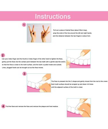 Biodegradable Bamboo Coal Dental Floss - Eco-Friendly Natural Silk 4 Rolls (120m) - Zero Waste Oral Care - Buy Online on GoSupps.com