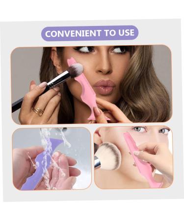 FOMIYES 2pcs Silicone Beauty Ruler Lip Liners De Para Gelatinas Silicone Eyeliner Stencils Bevel Auxiliary - Buy Online on GoSupps.com