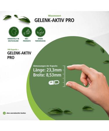 Fairvital Joint Activity - High Dose Glucosamine 1200mg Chondroitin Sulfate MSM Hyaluronic Acid & Astaxanthin - 90 Capsules for Enhanced Joint Health - Buy Online on GoSupps.com