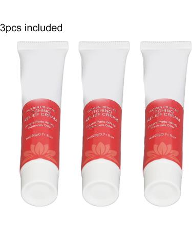 Fyearfly 3Pcs Women Private Itching Relief Cream Moisturizing Women Body Care Gentle Relief Cream Cleansing Fragrances Feminine Itching Treating Cream - Buy Online on GoSupps.com