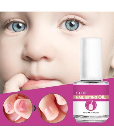 Wpsagek Anti Nail Biting Polish Bitter Oil Anti Nail Biting Polish | Nail Care No Bite Nail Polish Nail Biter Stopper Safe & Effective Solution Stop Biting Nails for Kids - Buy Online on GoSupps.com