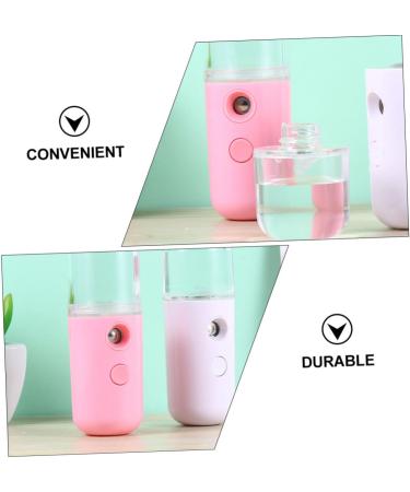 Beavorty 4 pcs Spray Hydrating Apparatus mini spray bottle pink cleaner portable humidifiers handheld facial 10.5x3.5cmx2pcs Pink Blackx2pcs - Buy Online on GoSupps.com