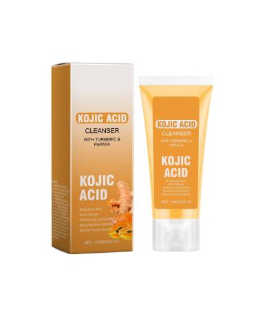 Coffret Nettoyant Visage - Nettoyant Visage Nettoyant En Profondeur Exfoliant R gulateur De S bum claircissant Et Hydratant For Un Teint Uniforme(C 1PCS)