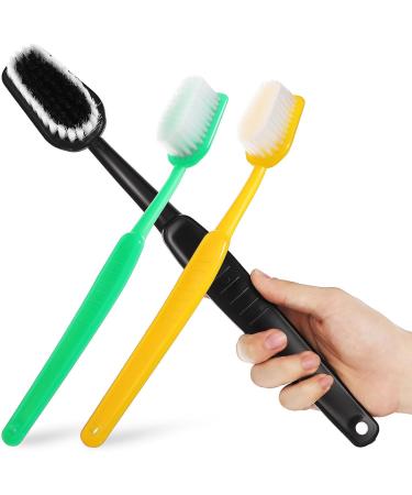 Buy Alipis Oversized 3-Piece Huge Toothbrush Set | Novelty Comedy Toy for Carnival Parties Yellow & Green - Buy Online on GoSupps.com