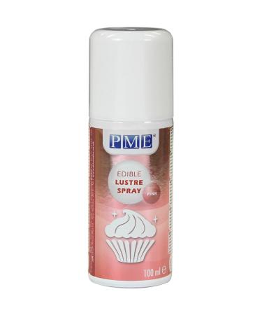 PME Edible Lustre Spray Pink 100 ml - Buy Online on GoSupps.com