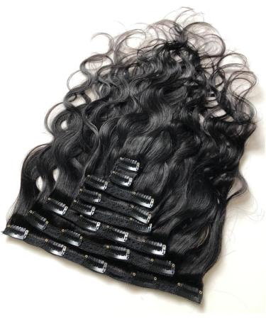 Kytxqikd Water Wave Clips in Hair Extensions Hair Natural Color Hair Wig Clip 10Inch - Buy Online on GoSupps.com