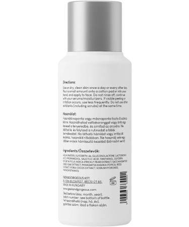Geek & Gorgeous Calm Down 4% PHA + BHA Liquid 100ML - Buy Online on GoSupps.com