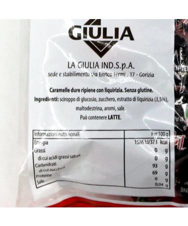  Italian Gourmet E.R. La Giulia 150g Caramella Stuffed with Calabrian Liquorice 150g + Italian Gourmet Pulpa 400g - Buy Online on GoSupps.com