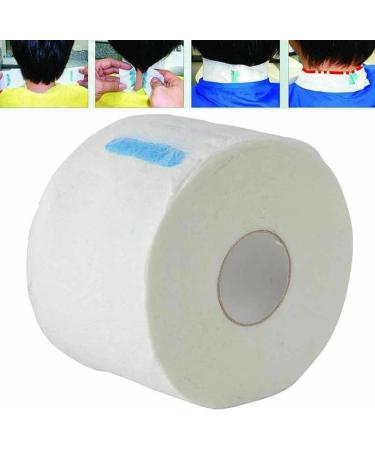Bcowtte 25 Neck Hair Cutting Collar Strip Roll Paper Salon Barber Dispose - Buy Online on GoSupps.com