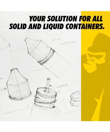 Chubby Gorilla Liquid Bottles 75ml Set - V3 Unicorn Dripping & Pipette Bottles - Child-Proof & Outlet-Safe - Black 75ml Bottles for Oils & Liquids - Buy Online on GoSupps.com