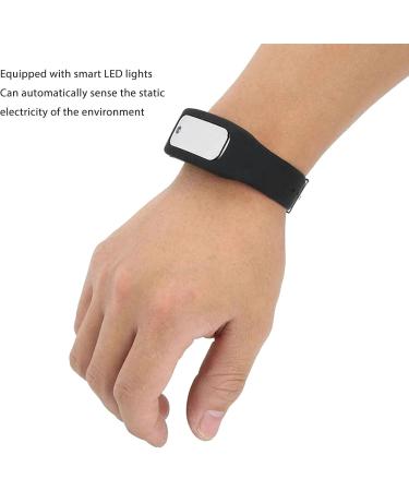 Wireless Antistatic Bracelet - Portable Silicone Anti-Static Elimination with Intelligent Warning Light for Daily Use - Buy Online on GoSupps.com