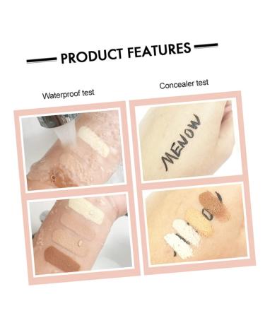 Hemoton 4 Cream Palette Makeup Concealer Kit - Camouflage Concealer for Women | High Coverage Foundation Cream for Flawless Skin - Buy Online on GoSupps.com