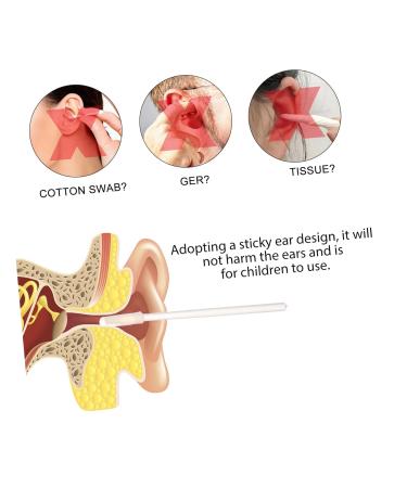 HAKIDZEL Kit of Disposable Adhesive Ear Cleaner Reusable Wax Sticks for Ear Health - Buy Online on GoSupps.com