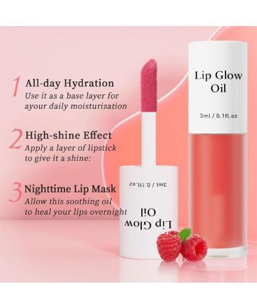 Hiccup Shiftalter Tinted Lip Glow Oil for luscious and hydrated lips with natural shine longlasting fruit flavor nude Clear Glossy lip gloss oil paint 05 - Buy Online on GoSupps.com