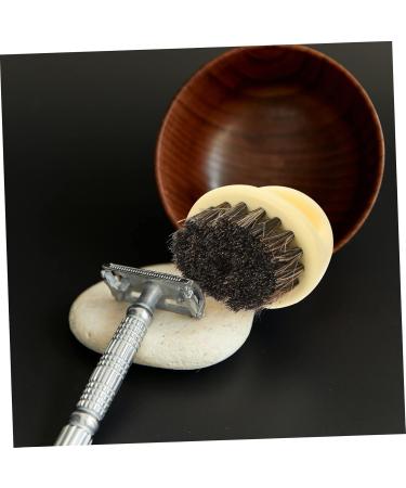 Fomiyes Men's Beard Brush Set - 4 Travel Brushes Barber Shaving Brushes Smooth Wild Boar Hair Durable ABS Perfect for Grooming & Pocket 6x5x5cm - Buy Online on GoSupps.com