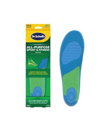 Dr. Scholl's Massaging Gel Sport Replacement Insoles for Men (Sizes 8-13) - Ultimate Comfort & Support - Buy Online on GoSupps.com