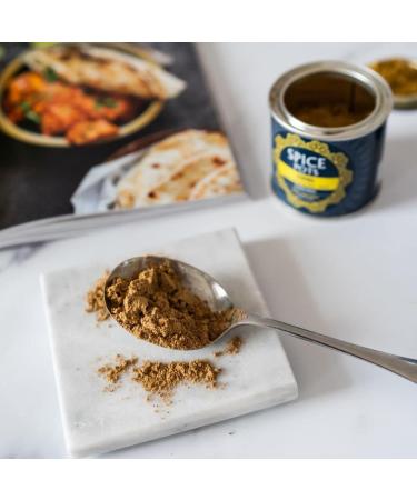 Spice Pots Korma Powder - 100% Natural Ingredients - Gluten Free & Vegan - Mild Heat - 40g Pot - 8 Servings - Buy Online on GoSupps.com