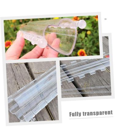Toddmomy 2pcs Fruit Shaping Mold Modeling Gardening Supplies Transparent Color 21x4cm - Buy Online on GoSupps.com