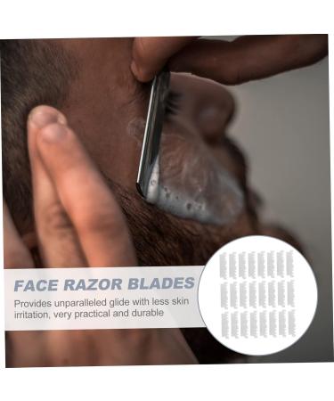 NOLITOY 100pcs Men's Razor Blades - Premium Stainless Steel Safety Shaver for Body & Face Hair - Ideal for Barbershop & Home Use - Buy Online on GoSupps.com