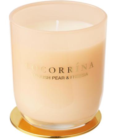 Cocorr na English Pear & Freesie Candle - 180g Natural Soy Up to 22 Hours Burn Time Perfect Christmas Gift - Fragrance Candle in Glass - Buy Online on GoSupps.com