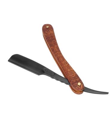 Premium Vintage Barber Razor - Non-Slip Straight Edge Razor with Zinc Alloy Shaving Head - Ideal for Professional & Home Use - International Shipping Available - Buy Online on GoSupps.com