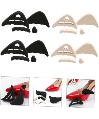 4 Pairs Toe Plug Shoes - Women's Shoe Inserts Filler for Too Big Boots & Shoes - Universal EVA Mat for Men & Women - Buy Online on GoSupps.com