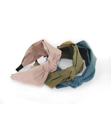 Buy Axy Vintage Bow Headband for Ladies | Light Shine Beige Fabric Hairband - Stylish & Elegant - Buy Online on GoSupps.com