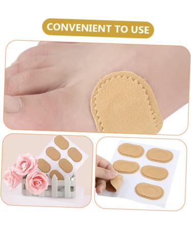 GLEAVI 25 Sheets Anti-wear Corn Stickers Corn Removal for Toes Prevention Pads Corn Pads for Bottom of Foot Abrasion Proof Cushion Tape Breathable Cornbread Cotton - Buy Online on GoSupps.com