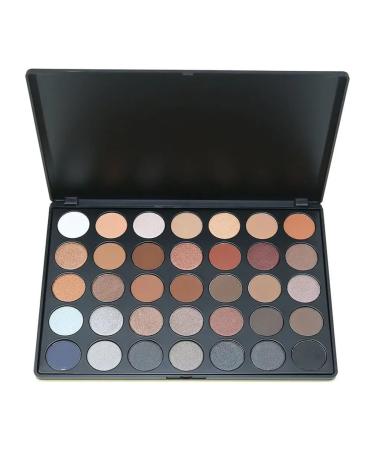 MQPALZKD Women S Makeup Suit Box 35 Colors Eyeshadow Palette Powder Plate Multicolored Unified size
