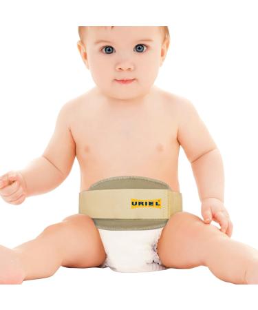 URIEL Infant & Child Hernia Truss Belt - Umbilical Hernia Baby Wrap | Comfortable & Effective Baby Belly Band | Large Size (Pack of 1 - Buy Online on GoSupps.com