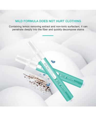 UNQLUX Bleach Pen for Clothing Stain Remover Pen Portable Bleach Pen for Clothing Stain Removal Grease Stain Remover Wash Free Laundry Clean Pen Instantly Remove Stains for Clothes 2PCS - Buy Online on GoSupps.com