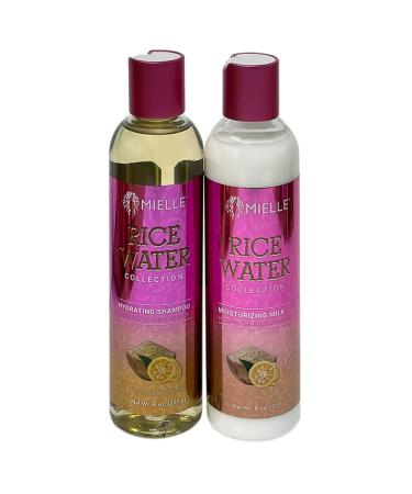 Mielle Rice Water Collection - Length Retention For Dry & Damaged Hair Sulfate-Free Shampoo  Moisturizing Milk - Collection Bundle Combo Set 2PCS  1.0 Ounce - Buy Online on GoSupps.com