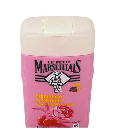Le Petit Marseillais Peony & Raspberry Shower Cream | Gentle Hydration for All Skin Types - Buy Internationally - Buy Online on GoSupps.com