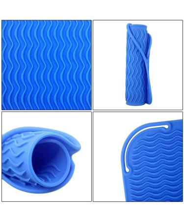 Dajidafu Flat Iron Mat Safe Protective Mats Hairstylist Accessories Grip Storage Pouch Simple Heat Resistant Pad for Protect - Buy Online on GoSupps.com
