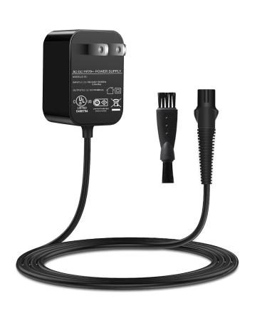 For Braun Charger,12V Braun Power Cord Compatible with Braun Shaver Series 3/7/5/1/9, Braun Razor Charger Cord for 3040s 310s 340S 5190cc 5040s 740S 7865cc 9290cc 9095cc and more