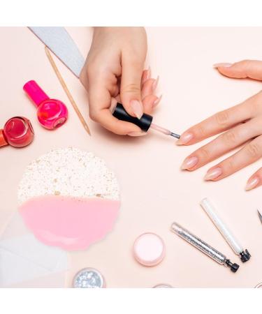 INOOMP Palette de Pr sentation pour Ongles en R sine Ronde Rose Plateau de M lange de Maquillage Gel Support Clous Multifonction pour Nail Art Professionnel et Usage Domestique  - Buy Online on GoSupps.com