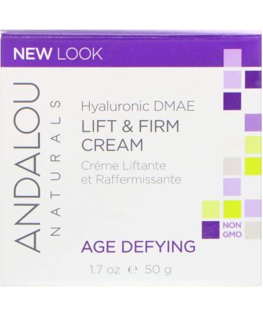 Andalou Naturals Face Crm Lift&Firm Hyaluroni