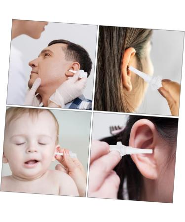 FRCOLOR Flexible Disposable Ear Washer Tips - 50 pcs White Nozzle Tool for Ear Cleaning & Flask Cleaning - Adult Size 2.8x1.1x1.1CM - Buy Online on GoSupps.com