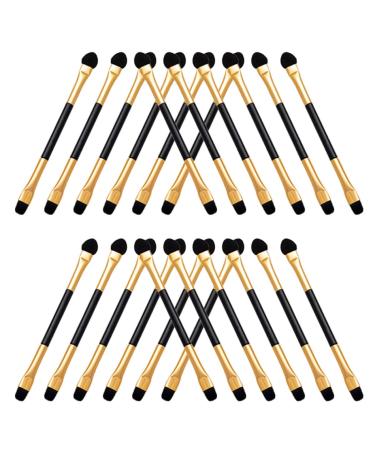 VINTORKY 20pcs Double Ended Eyeshadow Brush Eye Shadow Brush for Makeup Eyeshadow Brush for Women Eyeshadow Makeup Brush Eye Brush Eye Makeup Kit Small Eyeshadow Brush Eye Makeup Brush