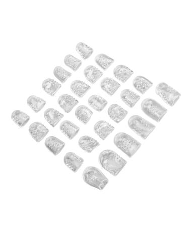 Gernie 30 Pieces Toe Sleeves - Protective Covers for Onychomycosis Calluses & Bunion Relief | Anti-Wear Rubber Protectors for Toes & Ankles - Buy Online on GoSupps.com