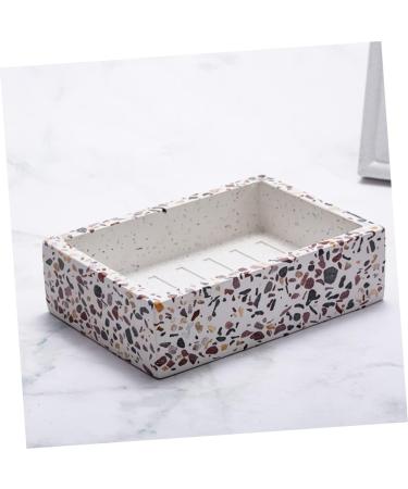 Ciieeo 2 Pcs Box Soap Box Draining Soap Dish Shower Soap Holde Shower Soap Case Bedroom Decoration Bed Room Decor Resin Soap Case Bath Soap Holder Soap Holder for Bathroom Drain Rack Sink - Buy Online on GoSupps.com