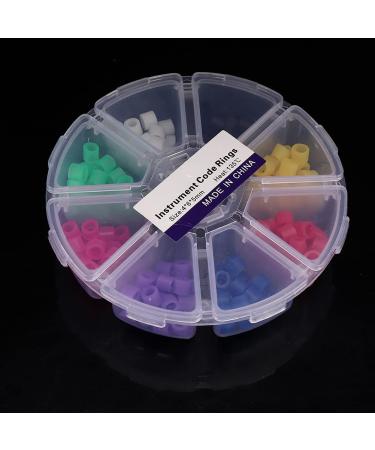 Dental Color Code Rings - 160pcs Silicone Orthodontic Instrument Rings in Carton - Buy Online on GoSupps.com